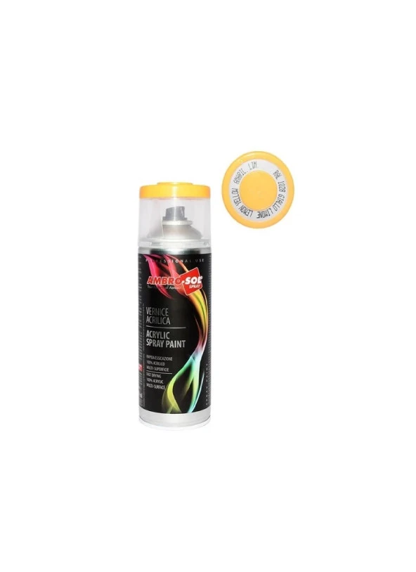 AMBRO-SOL SPREY BOYA 400 ML RAL1028 TAKSİ SARISI ürün görseli 1