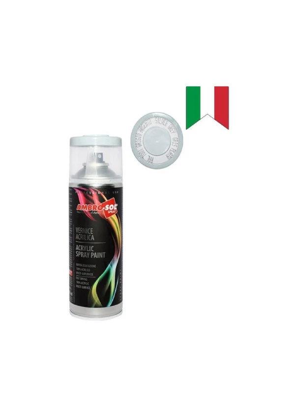 AMBRO-SOL SPREY BOYA 400 ML METALİK GRİ ürün görseli 1