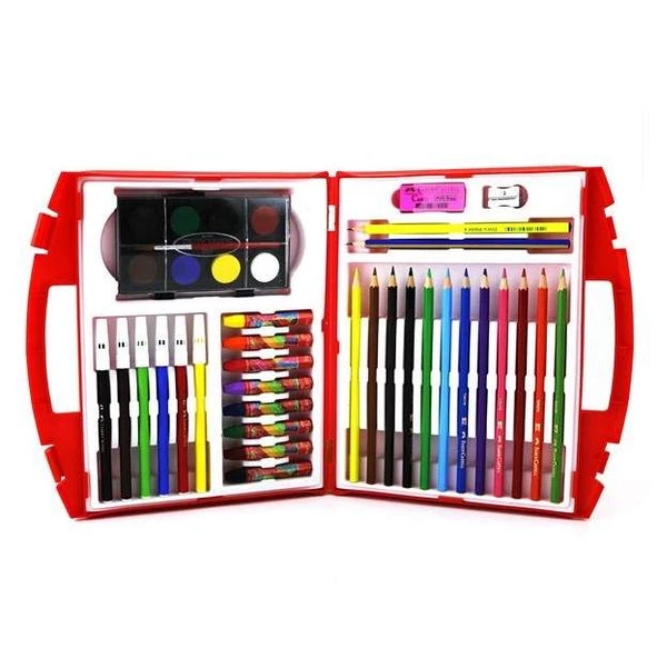 Faber Castell Boyama Çantası 38 Parça Boya Seti ürün görseli 1