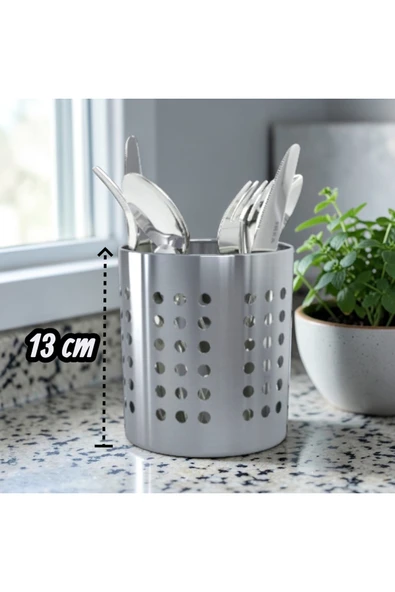 Ordning Çatal Bıçaklık Kaşıklık Bulaşıklık Metal 13 cm ürün görseli 1