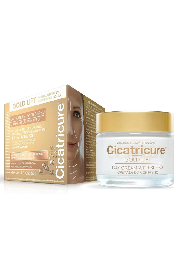 Cicatricure Gold Lift SPF30 Gündüz Kremi 50GR ürün görseli 1