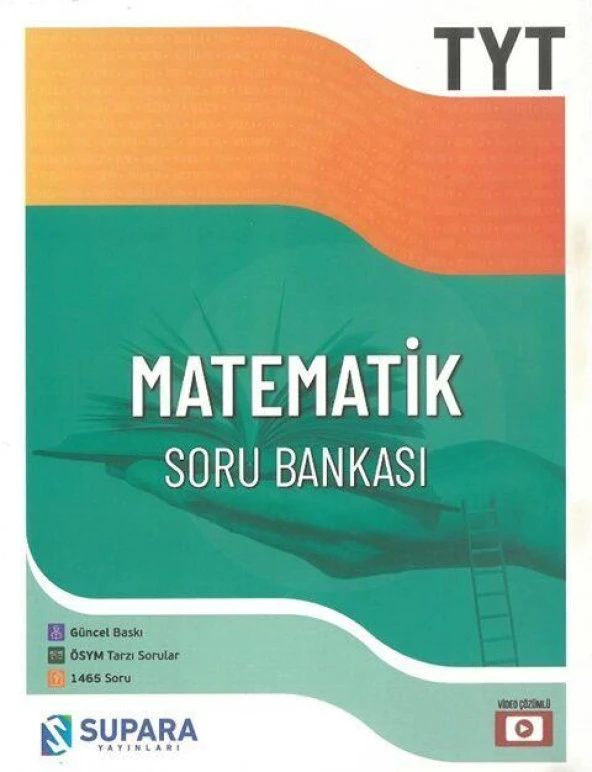 Supara YKS TYT Matematik Soru Bankası Video Çözümlü Supara Yayınları ürün görseli 1