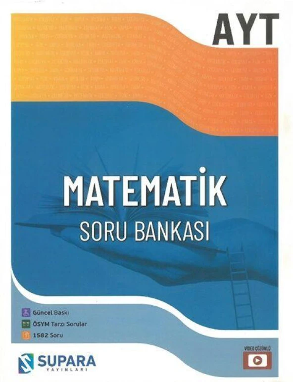 Supara YKS AYT Matematik Soru Bankası Video Çözümlü Supara Yayınları ürün görseli 1