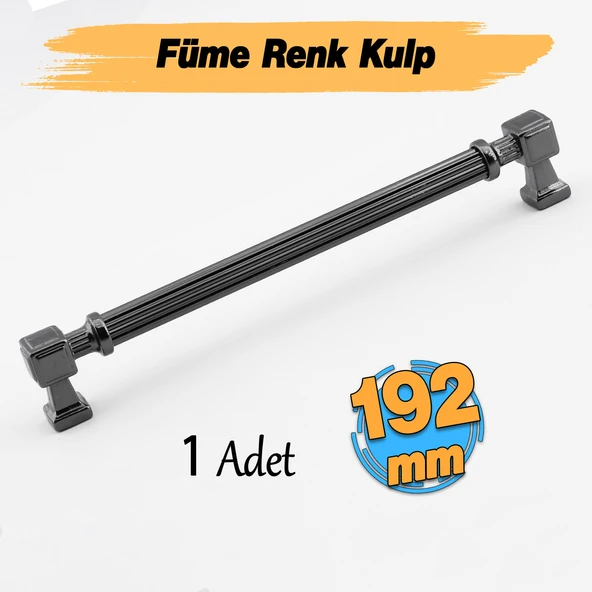 Yüzük Kulp 192 mm Krom Metal Mobilya Mutfak Çekmece Dolap Kapak Kulpları Dolabı Kulbu Kulpu 19.2 cm ürün görseli 1