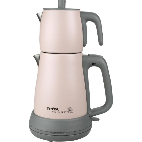 Tefal Tea Expert Işıltılı Pudra Çelik Demlik Çay Makinesi ürün görseli 1