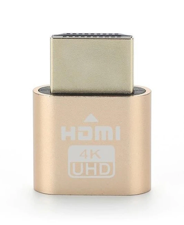PrimeX PX-5245 Hdmi 4k Uhd Dummy Plug Minning Bitcoin Sanal Monitör Ekran Kartı Emülatörü ürün görseli 1