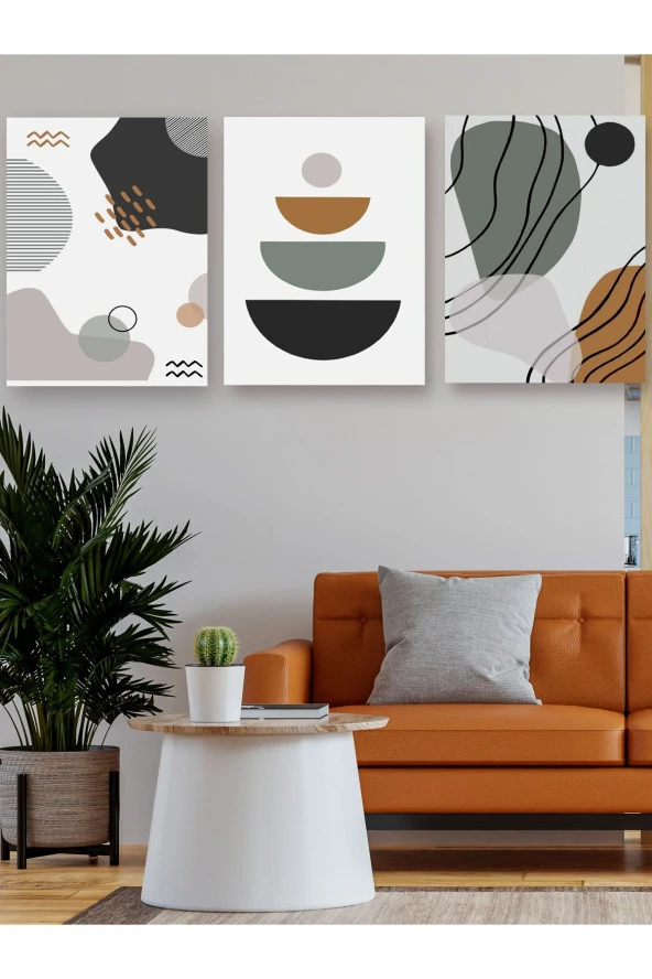 HYL Modern Sanatsal Uv Baskı Mdf Art Tablo Evinize Şıklık Katın Minimalist Art 40x30 ürün görseli 1