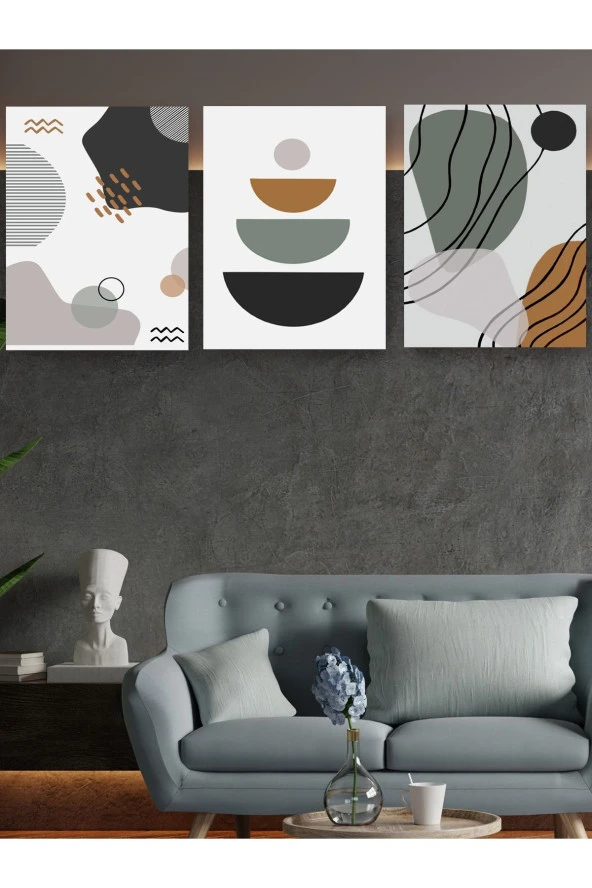 HYL Modern Sanatsal Uv Baskı Mdf Art Tablo Evinize Şıklık Katın Minimalist Art 20x30 ürün görseli 1