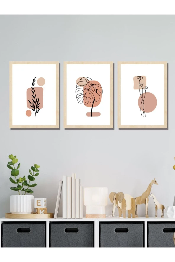 HYL Modern Sanatsal Uv Baskı Mdf Art Tablo Evinize Şıklık Katın Minimalis Art 30x20 ürün görseli 1
