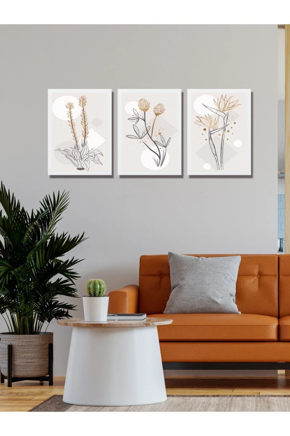 HYL Modern Sanatsal Uv Baskı Mdf Art Tablo Evinize Şıklık Katın Minimalis Art 40x30 ürün görseli 1