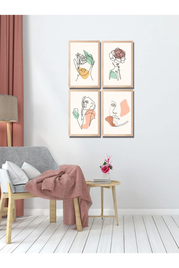 HYL Modern Sanatsal Uv Baskı Mdf Art Tablo Evinize Şıklık Katın 20x30 ürün görseli 1