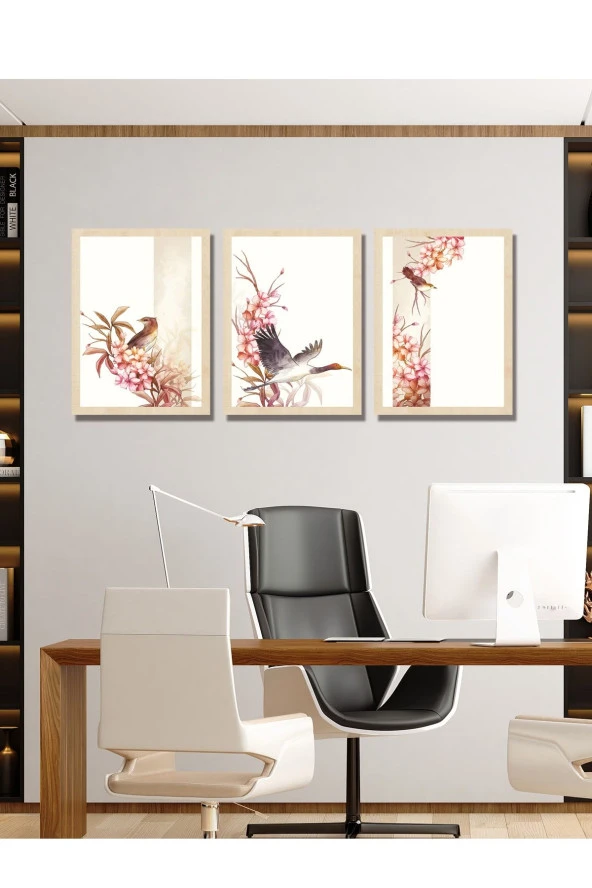 HYL Modern Sanatsal Uv Baskı Mdf Art Tablo Evinize Şıklık Katın Minimalis Art 40x30 ürün görseli 1