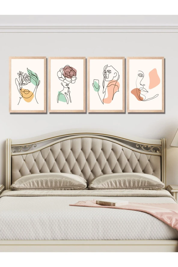 HYL Modern Sanatsal Uv Baskı Mdf Art Tablo Evinize Şıklık Katın 20x30 ürün görseli 1