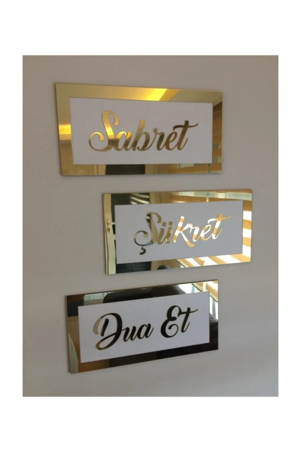 ULTTASARIM Sabret Şükret Dua Et ürün görseli 1