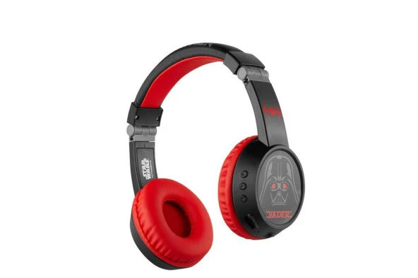 Star Wars Darth Vader Bluetooth Kulaklık Mikrofonlu Kablosuz Çocuk Kulaklığı Lisanslı SW-9938-VDR ürün görseli 1