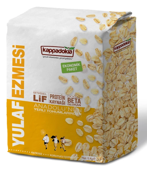 Kappadokia Katkısız Yerli Yulaf Ezmesi - 5 kg ürün görseli 1