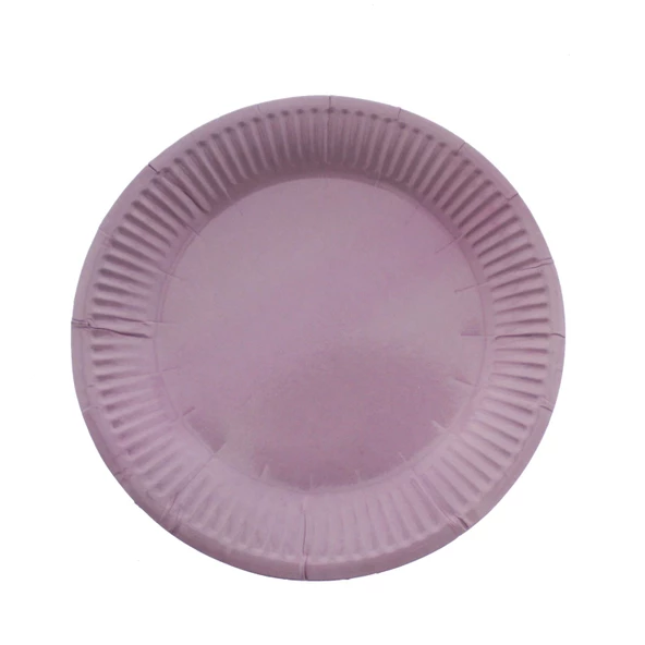 10 Adet 18cm Kağıt Tabak - Resim 2