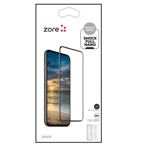 Huawei P20 Lite Ekran Koruyucu Shock Full Nano ürün görseli 1