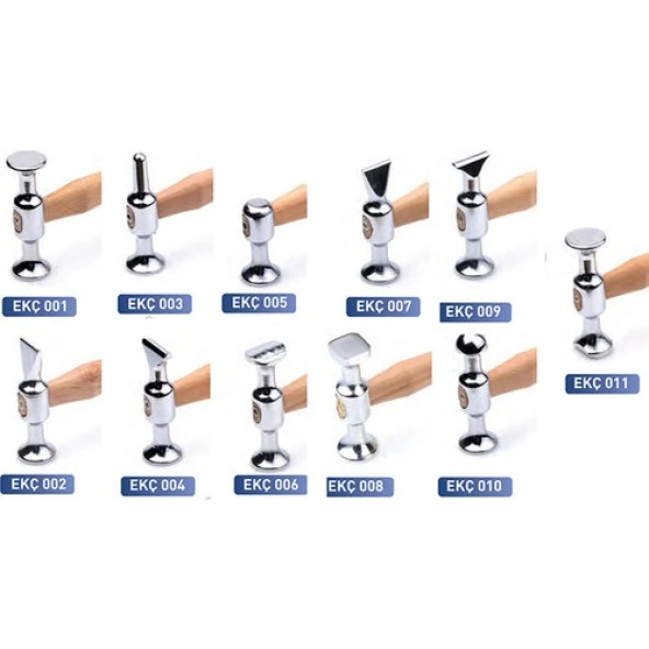 Eltos Kaportacı Çekici Ekç 002  Bonnet Hammer Kaporta Düzeltme Çekiç ürün görseli 1