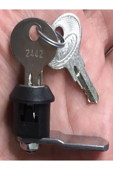 Mesan Mini Silindirli Pvc Kovanlı 2 Adet Kilit ürün görseli 1