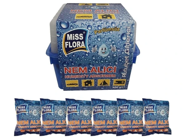 Miss Flora 450 Gram Nem Alıcı +  6 Yedek Tablet ürün görseli 1