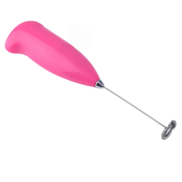 Mini Pilli Portatif Karıştırıcı Cappucino Maker Mikser - Renkli (579) ürün görseli 1