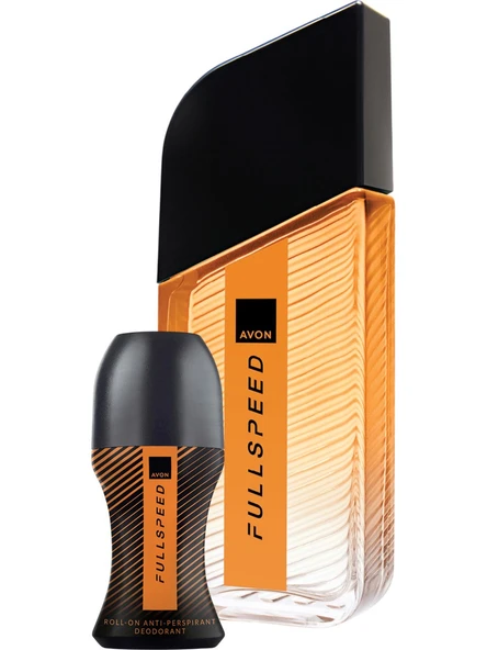 Avon Full Speed Erkek Parfüm EDT 75 Ml ve 50 Ml Roll On Hediyelik Set Şık Tasarım ürün görseli 1