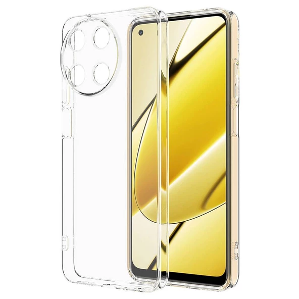 Gpack Realme 11 4G Kılıf Süper Silikon Lüx Korumalı Şeffaf ürün görseli 1