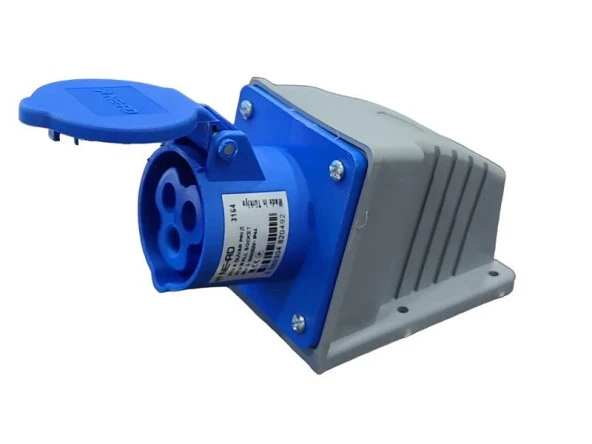 Ne-Ad 3x16A Duvar Prizi CEE Norm 3164 ürün görseli 1