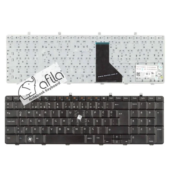 CN-016P7K-65890-025-0854-A00 Notebook Klavyesi - Siyah - TR ürün görseli 1