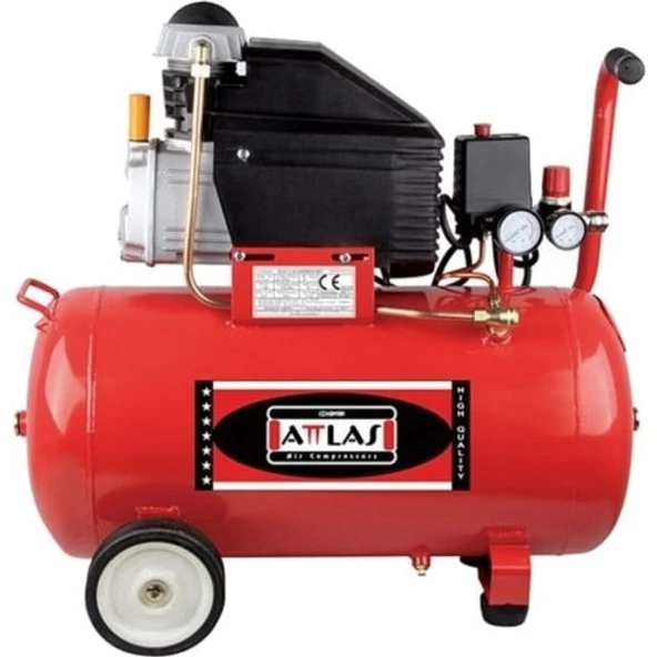 Attlas HK 2050 N 2HP 46lt. Kompresör Monofaze ürün görseli 1