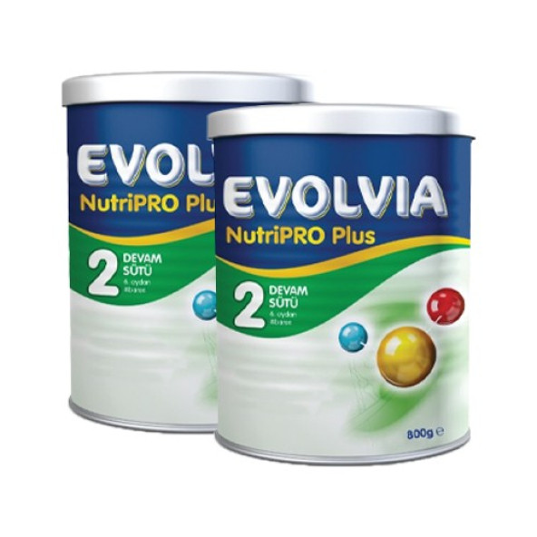 Evolvia 2 Devam Sütü Nutripro Plus 800 gr x 2 Adet ürün görseli 1