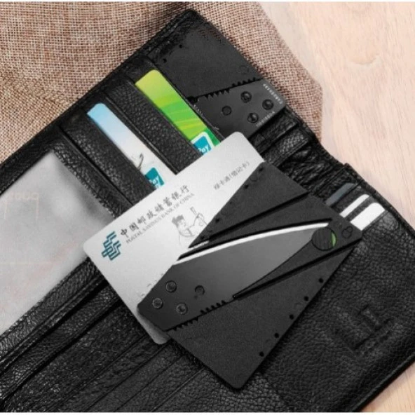 Kredi Kartı Şeklinde Bıçak (Kutusuz) CARDSHARP KREDİ KARTI ŞEKLİNDE BIÇAK ürün görseli 1