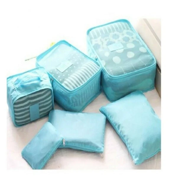Bebek Anne Hastane Çantası Düzenleyici Organizer 6 Parça Set ürün görseli 1