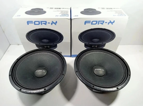 For-X 20cm Midrange 500w 250Rms Midrange Hoparlör – For-x XMD-308 Prof Midrange ürün görseli 1