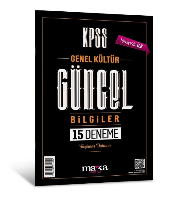Marka KPSS Güncel Bilgiler 15 Deneme Çözümlü Marka Yayınları ürün görseli 1