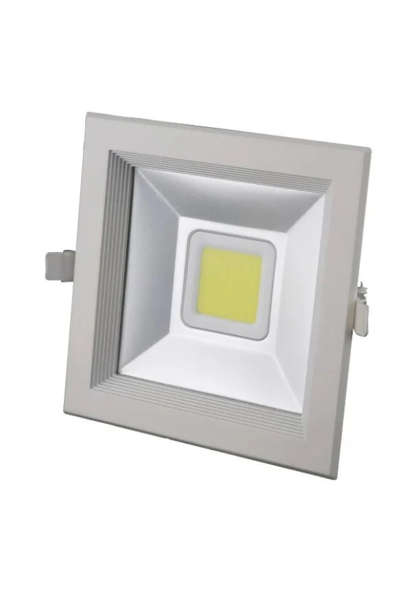 Global K2 KDL-321 Cob Ledli Kare Tavan Lambası 10W 3200K ürün görseli 1