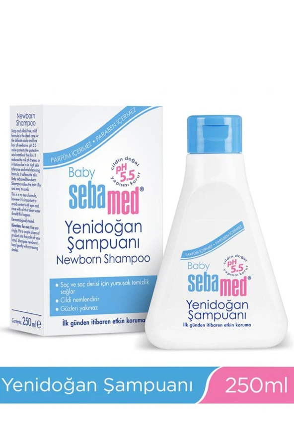 Sebamed Baby Yenidoğan Şampuan 250 ml ürün görseli 1