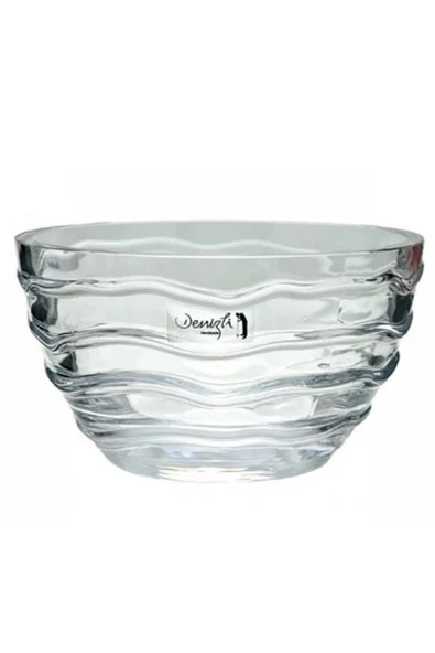 Paşabahçe Denizlicam El İmalatı Kristal Medcezir Kase 1 Adet 1011623 23269 ürün görseli 1