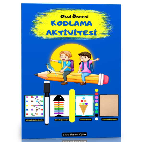Okul Öncesi KODLAMA Aktivitesi Seti ürün görseli 1