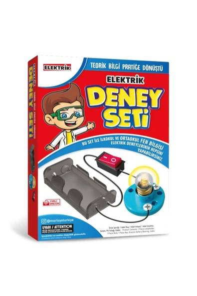 Hayal sepeti Elektrik Deney Seti  Iş Eğitimi Seti Okullar Için ürün görseli 1