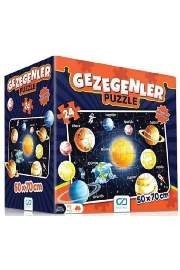 Ca Games 5026 Gezegenler Yer Puzzle ürün görseli 1