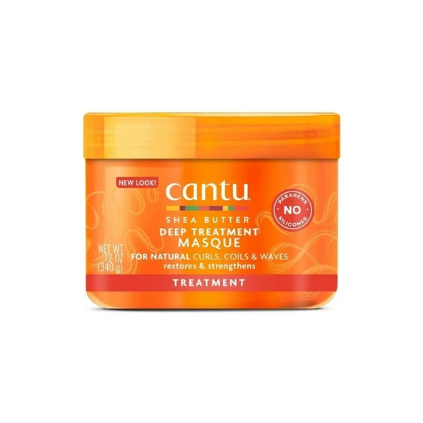 Cantu Kıvırcık ve Dalgalı Saçlar İçin  Derin Bakım Saç Maskesi 340 gr ürün görseli 1
