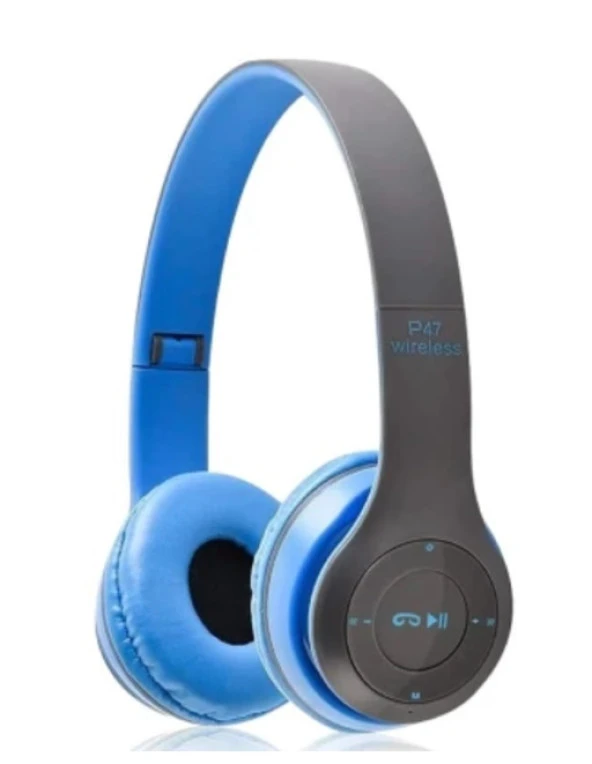 Taros Bunny Cat Wireless Kablosuz Kulaklık Mavi ürün görseli 1