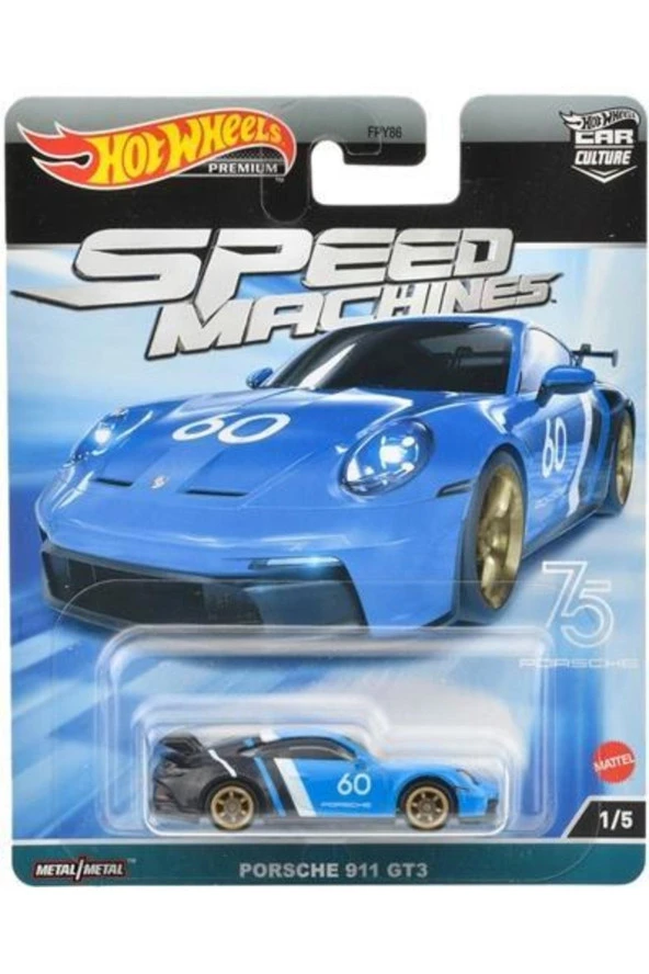 Hot Wheels Premium Car Culture Porsche 911 GT3 FPY86 HKC44 ürün görseli 1