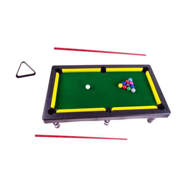 Oyuncak Bilardo Masa Üstü Ayaklı Süper Bilardo Seti ürün görseli 1