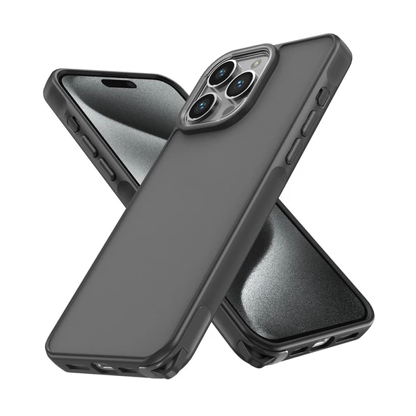iPhone 13 Pro Max Kılıf Elegant Seri Silikon Kapak - Resim 12