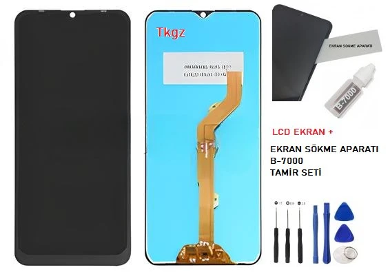 Infinix S5 LİTE Lcd Ekran Dokunmatik Orijinal Kalite + B-7000 + TAMİR SETİ ürün görseli 1