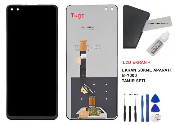 Infinix ZERO 8 Lcd Ekran Dokunmatik Orijinal Kalite + B-7000 + TAMİR SETİ ürün görseli 1