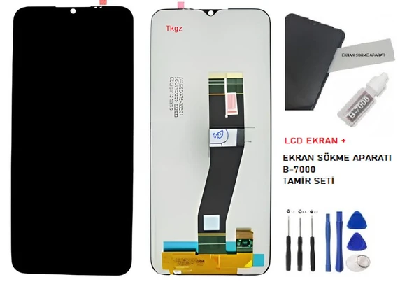 General Mobile GM 21 Lcd Ekran Dokunmatik Orijinal Kalite + B-7000 + TAMİR SETİ ürün görseli 1